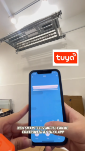 【Local Ready Stock Delivery & FREE INSTALLATION】APP Control / Tuya APP/ Automated Laundry Rack dryer function Smart Clothes Drying/ PTC Heater/ UV Sterilization / Double Layer Frame