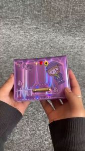 Dompet Wanita Mini Lipat XIMMER HOLO - Dompet Lipat Wanita Hologram - Dompet Kartu Wanita Terbaru