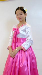 United Nation Traditional Korean Hanbok Costume For Girl Kids