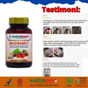 MUCOSAFIT HERBAL NATURINDO: Solusi Mengatasi Nyeri Lambung, Maag Kronis & Gerd