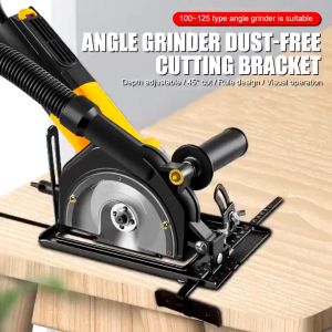Adjustable Angle Grinder Stand Angle Grinder Converter to Cutter Cutting Machine Base Bracket Holder Woodworking Tool