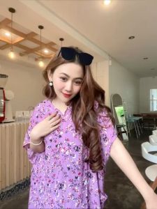 Daster Jumbo Kalong Kekinian Terbaru Bumil Busui Kancing Dada Rayon Adem Lembut Nyaman