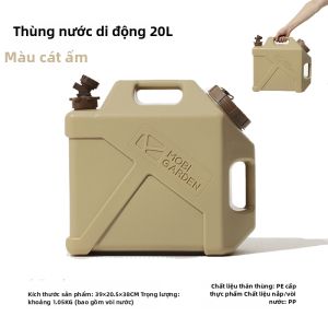 Mobi Garden | Thùng Lưu Trữ Nước Dung Lượng Lớn Có Vòi Đạt Tiêu Chuẩn Thực Phẩm