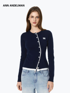 ANN ANDELMAN | Stylish Diagonal Placket Pullover
