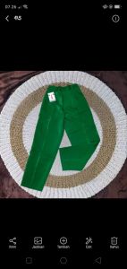 SETELAN SERAGAM SEKOLAH SD \ MI BAJU PUTIH DAN CELANA PANJANG PINGGANG KARET ELASTIS BAHAN DRILL HALUS RAPI & KUAT RAEL FICTURE BISA COD