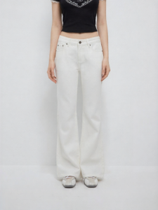 Leg Lengthening Sweet and Feminine Flared Jeans