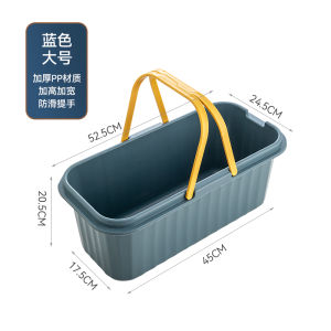 Sử Dụng Tại Nhà 2024 Xô Lau Nhà Bằng Bọt Biển Một Ống Mới Hình Chữ Nhật Thiết Kế Để Lau Sàn Chất Liệu Nhựa Bền Dễ Sử Dụng