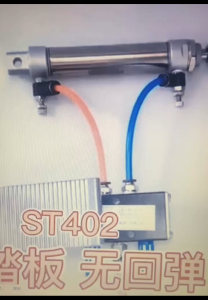 ST-402 Pneumatic foot valves  ST-402A Air switch cylinder control reversing foot operated valve with Fittings