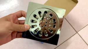Thoát Sàn Ga Thoát Nước Nhà Tắm HODABOSS Đồng INOX304 Nguyên Khối Ngăn Mùi Hôi tuyệt đối Hố Lược rác đồng đúc dài