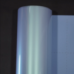 ROLL 50Cm Sticker FANCHI ID-8139 PET Glossy Color Shift Blue White Green / ROLL