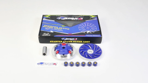 ATAKA Motorcycle Forge PULLEY SET【With 6pcs Flyball】 CLICK 160 PCX 160