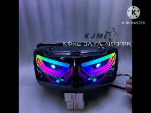 Stoplamp Belakang Nmax Old RGB LEXUS RUNNING Lampu Sein Senja Belakang Nmax Old Led