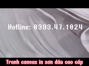 Tranh cổ điển sơn dầu in vải canvas đã có khung trang trí quán cafe nhà hàng phòng khách phòng ngủ