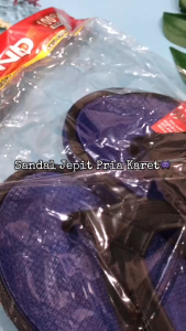 Sandal Jepit Pria Karet New Era 2 Warna Model Baru Keren - MB 8053