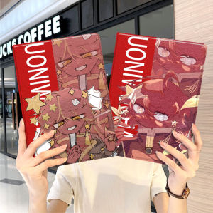 Chinese Style Silk iPad 10 pro 2024 11 Inch Case with Pen Holder Mini 7 Shell Foldable Tablet Cover Compatible with Apple Air 6