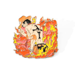 Anime Men Pins Huy Hiệu Kim Loại Thời Trang Cosplay Phụ Kiện Thoáng Mát Sưu Tập Quà Tặng Cho Bạn Bè Chủ Đề Phim & Truyền Hình Phong Cách Hải Lý