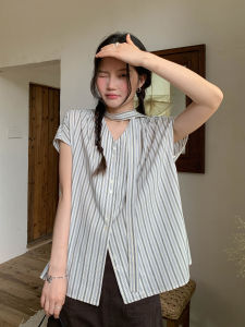 Mixd | Korean Style Summer Newest Unique and Beautifully Styled Short Sleeve Shirt