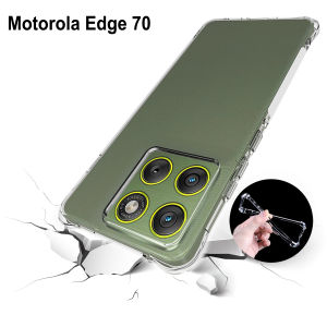 For Motorola Edge 70 XT2603-2 Case Air Cushion Shockproof Airbag Silicone Soft TPU Back Cover Case for Moto Edge 70 Edge70 2025
