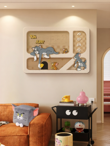 CTYLIGHTZ | Creamy Wind Decorative Cover Painting with Clock and Calendar