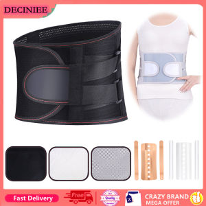 DECINIEE Adjustable Self-Heating Therapy Waist Belt Lumbar Support Back Waist Brace Faja Lumbar Men Women Waist Pain Relief