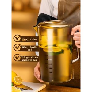 Jiaxun | Bình Nước Lạnh Dung Lượng Lớn Có Bộ Lọc 5L