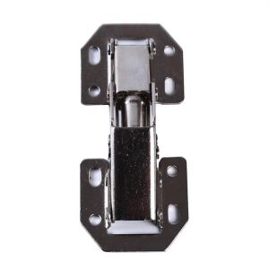 1Pc Bridge Shaped Spring Frog Hinge Cabinet Closet Door Hinges No Drilling Hole Furniture fittings Hardware Hinge
