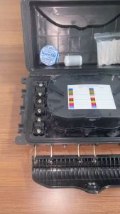 Măng xông quang 96fo 3 vào 3 ra dạng nắp gập