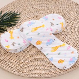 【Fast Dlivery】35*14CM  Reusable Baby Cloth Diaper 100% Pure Cotton Nappy Liners insert 3 Layers