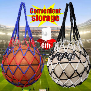 3PCS Sports Ball Holder Net Bag Durable Nylon Carry Storage for Basketball Soccer Football Volleyball Ball Carrier