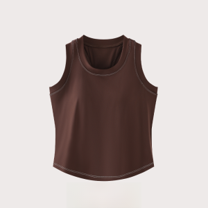 MiiOW | Áo ba lỗ nữ mùa hè mỏng kiểu dáng một mảnh có đệm ngực Áo lót bó sát Áo ba lỗ ngọt ngào Pure E-commerce Channel