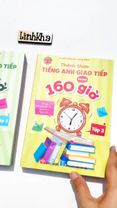 Sách Thành thạo tiếng Anh giao tiếp trong 160 giờ - Tập 1 + Tập 2 - Đinh Tị