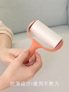 Strong Sticky Lint Roller Hair Pet Fur Carpet Dust Removal Cover Refillable Lint Remover Clean Bedroom Bathroom Living Room Green Color Starmeg