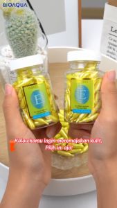 BIOAQUA serum wajah Vitamin Facial Essense anti aging moisturizing serum isi 60 kapsul