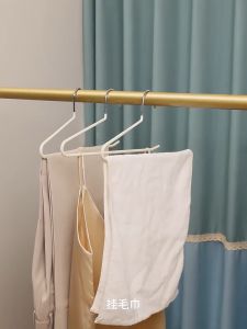 5Pcs/Set Non-slip Clothes Pants Scarf Metal Hangers Rack Storage Jeans Denim Strong Load-bearing