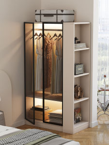 PAMEDI | Customizable Single Solid Wood Wardrobe