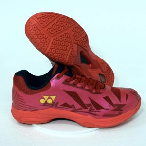 Sepatu Badminton Yonex Blaze 3 Red Dark Ink Gold