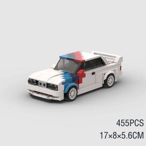 MOC E3 DTM Racer Cars City Sports Vehicle Building Blocks Creative Garage Toys Education Brick Christmas Child Gift