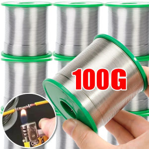 20/100G New Easy Melt Low Temperature Solder Wire Stainless Steel Copper Nickel Aluminum Iron Disposable Welding Wire Soldering Rods