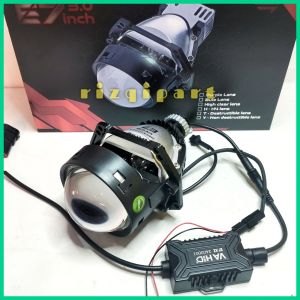 Vahid Biled projie E7 | led projector 3 inch purple HD lens satuan