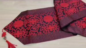 Taplak Meja Table Premium Dekorasi Tema Imlek Sincia CNY / Wedding Nikah