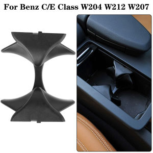 Drink Holder for Mercedes Benz C/E W204 W212 W207 Car Cup Holder Central Armrest Water Cup Holder Car-styling