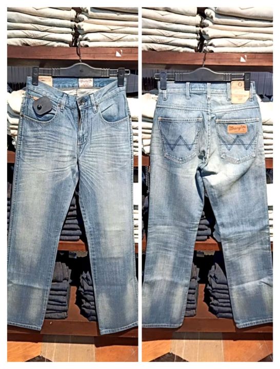 Celana Jeans Wrangler ALASKA Light Blue Wash PRIA