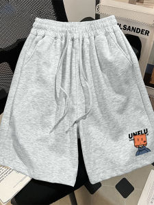 American High Street Casual Shorts Mens Summer Trendy Loose Teenage Five-Point Sports Middle Pants Breathable Comfortable