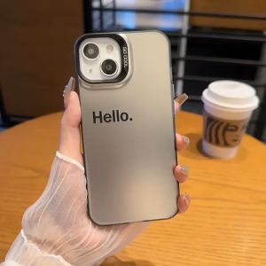 🇹🇭🔥2024ใหม่🔥 เคสไอโฟน เคสหรูหราที่สร้างสรรค์ ให้ความรู้สึกโลหะขั้นสูง เคส iphone 15 14 13 12 11 Pro Pro Max Plus