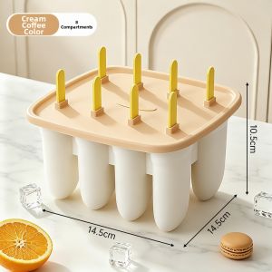 DEMING | Easy Demolding Large Capacity Ice Cream Mold 8 Slots