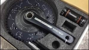 SKEACE Fixed Gear Bike Crankset 49T 165mm 144BCD Aluminum Fixed Gear Bike Bike Chainwheel Track BMX Sealed Racing Crank With BB