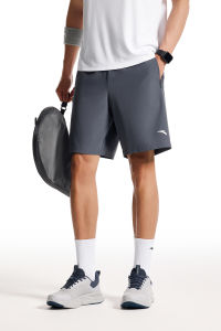 กางเกงขาสั้นออกกำลังกายผู้ชายผ้าทอขาตั้งกล้อง952527520 Legit