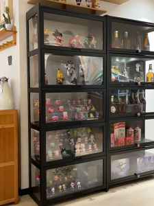 Upgraded thickened figurine display cabinet acrylic material product display cabinet