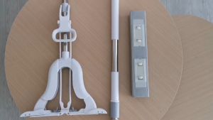 Premium Quality PVA Sponge Mop with Adjustable Handle Super Absorbent Self Wringing Sponge Mop