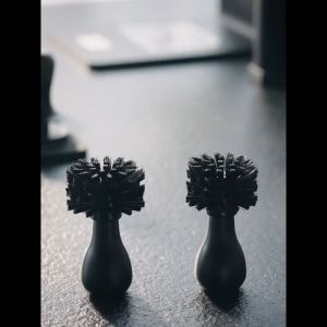 MHW-3BOMBER ABS Coffee Filter Cleaning Brush for Coffee Portafilter 51-58mm Basket Home Barista Clean Tool Cafe Accessor